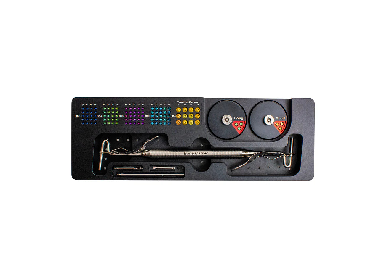 Comprehensive GBR Master Kit that COMBINES Bone Screw, Auto Tack, & Tenting System