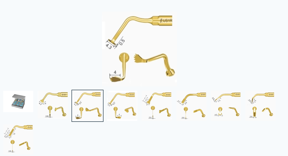 Piezo Surgical Tip Kit - Osteotomy