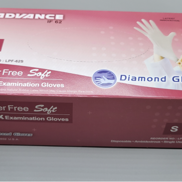 Latex Exam Gloves Powder Free 10 boxes per case