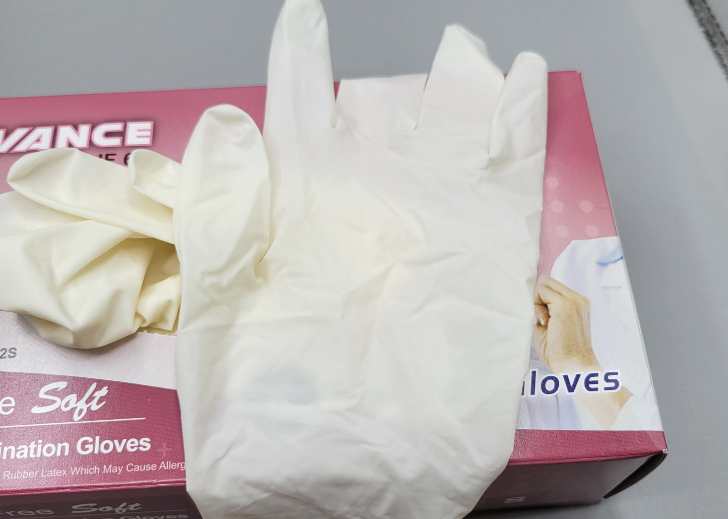 Latex Exam Gloves Powder Free 10 boxes per case